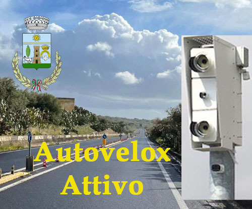 Avviso di rilevamento elettronico della velocità tramite  AUTOVELOX FISSO sulla  S.S. 284 Km 35+800